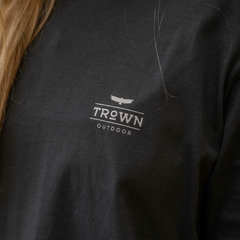 Remera Iconic · Negro · Trown - comprar online