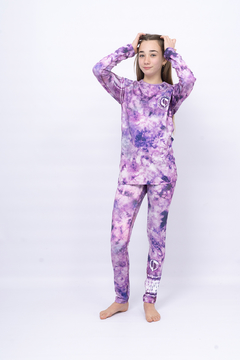 Camiseta termica Batik • Violeta • Opiparo - comprar online