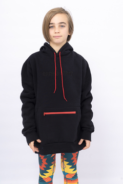 Buzo Teens Castor • Negro • Opiparo Pepino - comprar online