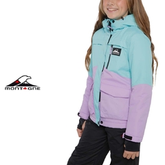 Campera Devi · Aqua / Violeta · Montagne