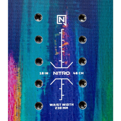Tabla Snowboard Lectra Brush 142 cm • Nitro - tienda online