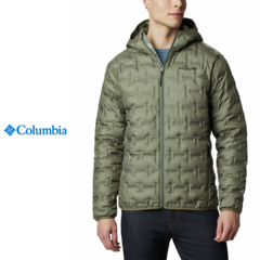 Campera pluma Delta Ridge™ Capucha Hombre · Stone Green · Columbia