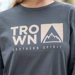 Remera Front · Negro · Trown - comprar online