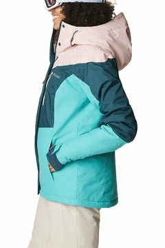 Campera Esqui Rosie Run™ Mujer • Night Wave, Dusty Pink, Bright Aqua • Columbia - comprar online