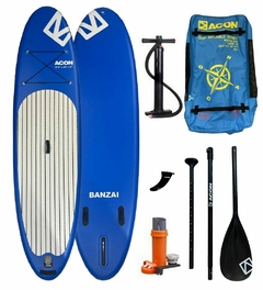 Tabla SUP Stand Up Paddle Completa • Banzai Azul • 10.6" X 34" X 6" • Acon - comprar online