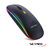 Mouse Retroiluminado Inalambrico Recargable Netmak NM W90