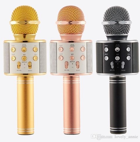 Microfono con karaoke hot sale