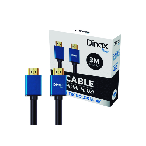 Cable Hdmi 3Mts 4k Dinax