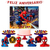 Kit Festa em Casa Completo Homem Aranha Marvel 39 Pçs