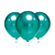 25 Unidades Bexiga Balão Cromado Metálico Verde Joy 9 pol - comprar online