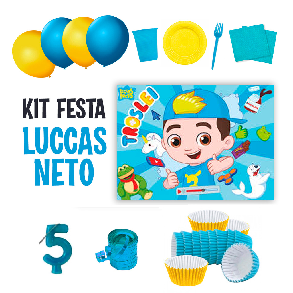 Kit Festa Luccas Neto - Decoração Infantil