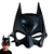 Mascara Batman Homem Morcego Acessorio Cosplay Fantasia