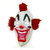 Máscara de Helloween Terror Palhaço com Cabelo - comprar online