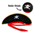 Chapeu de Capitao Pirata Luxo em Veludo Acessorio Fantasia - comprar online