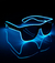 Óculos com LED Neon Lentes Escuras Para Festas e Balada - Mônica Festas - Artigos de Festas | Fantasias | Embalagens