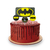 Topo Para Bolo Batman Super Heroi DC Topper Aniversario