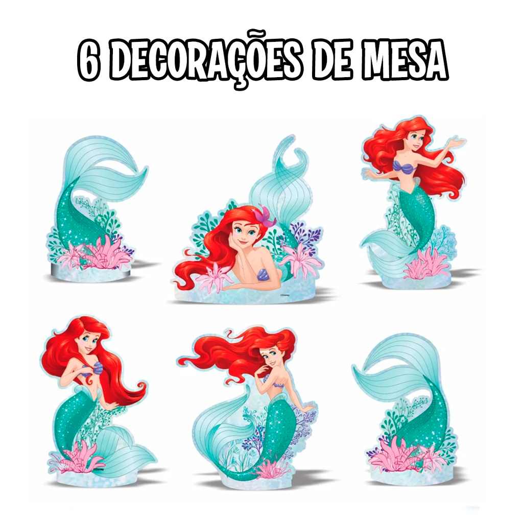 Fantasia Princesa Sereia Ariel Infantil - Loja de Balões, Artigos