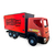 Caminhão Carreta Refrigerante Vermelho Com Baú e Carroceria na internet