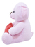 Urso Rosa Coração 33cm Pelúcia Fofy Toys - Mônica Festas - Artigos de Festas | Fantasias | Embalagens