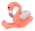 Flamingo Rosa Asas Lanteloulas 28cm Pelúcia Fofy Toys na internet