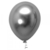 25 Unidades Bexiga Balão Cromado Chumbo Metálico Joy 9 pol