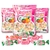 Pacote Bala Yogurt Mix Sabores Morango Pessego e Coco 500g