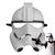 Máscara Stormtrooper Star Wars Soldado Adereço Fantasia Cosplay