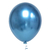 25 Unidades Bexiga Balão Cromado Azul Metálico Joy 9 pol