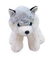 Cachorro Husky Sentado 24cm Pelúcia Fofy Toys - comprar online