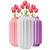 Vaso Decorativo Elegance 18cm Varias Cores - comprar online