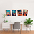 Kit 4 Un. Quadros Decorativos Poster Goku Dragon Ball Super - comprar online