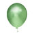 25 Unidades Bexiga Balão Cromado Metalizado Verde 5 pol na internet