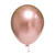 25 Unidades Bexiga Balão Cromado Metalizado Rose Gold 5 pol - comprar online