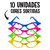 Kit 10 Un. Oculos Coloridos Darnele Para Festas e Carnaval na internet