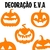 Decoração Aplique Abóbora Pequeno 5 Und.Halloween na internet