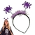 Tiara de Aranha Halloween Arco com Mola Fantasia Acessório