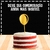 Topo de Bolo Balão Decoravio Acrilico Dourado Espelhado - comprar online