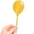 Topo de Bolo Balão Acrilico Dourado Espelhado 18cm