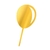 Topo de Bolo Balão Decoravio Acrilico Dourado Espelhado - Mônica Festas - Artigos de Festas | Fantasias | Embalagens