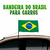 Bandeira do Brasil de Tecido com Haste para Carros