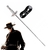 Kit Cavaleiro Solitario Zorro Espada e Máscara
