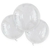Balão Bubble Transparente 18p/45cm 50 Unidades
