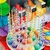 x12 Un. Canudo de Papel Vintage Colorido Listrado Várias Cores - Mônica Festas - Artigos de Festas | Fantasias | Embalagens