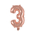 1 Un Balão Bexiga Metalizado Número Rosé Gold 16p / 40cm - Mônica Festas - Artigos de Festas | Fantasias | Embalagens
