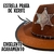 Chapeu Vaqueiro Marrom Cowboy Country Xerife Adereco Fantasia - comprar online