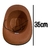 Chapeu Vaqueiro Marrom Cowboy Country Xerife Adereco Fantasia na internet