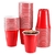 Copo Americano Vermelho 500ml Red Cup Chopp 20 Unidades