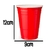 Copo Americano Vermelho 500ml Red Cup Chopp 20 Unidades na internet