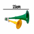 Corneta Vuvuzela Dupla do Brasil Verde e Amarela Facil Sopro 23cm na internet
