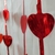 Cortina Coração Vermelho Metalizado Decoracao Namorados 2m x 1m - Mônica Festas - Artigos de Festas | Fantasias | Embalagens